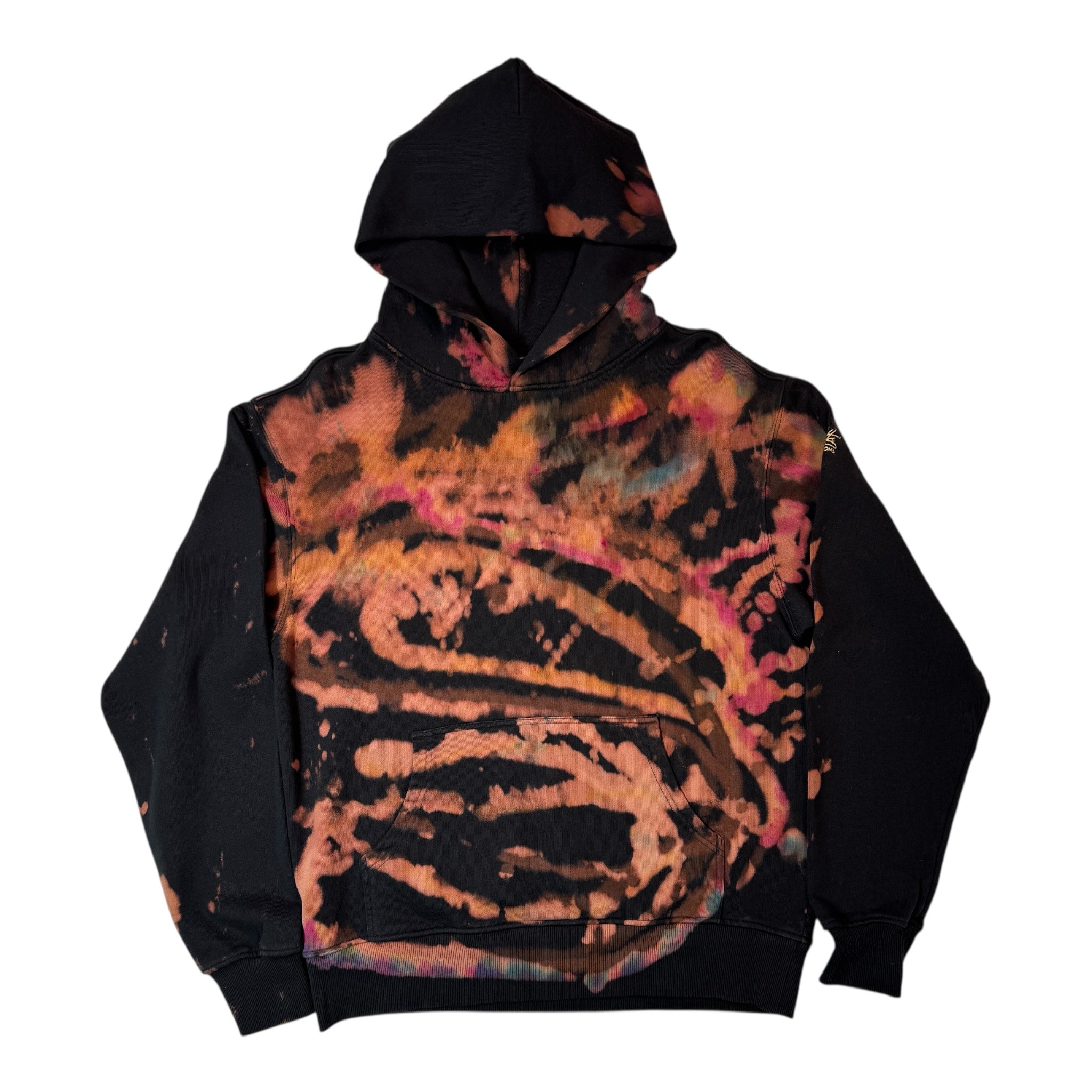 Nyraah Customs "Solar Script" Bleach Dyed Ice Dyed (Size Medium)