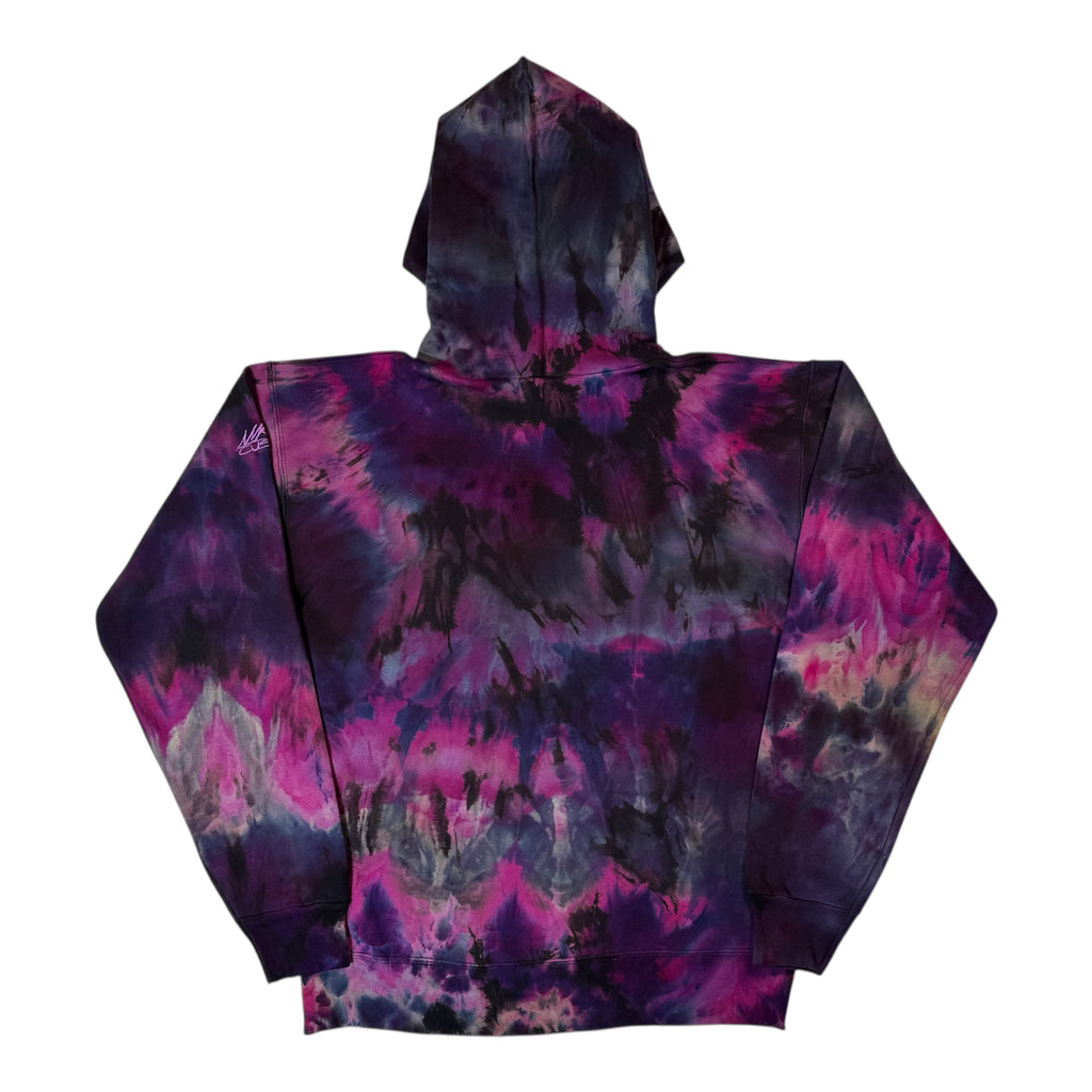Nyraah Customs  "Dreamwave" Ice Dyed Hoodie (Size Small)