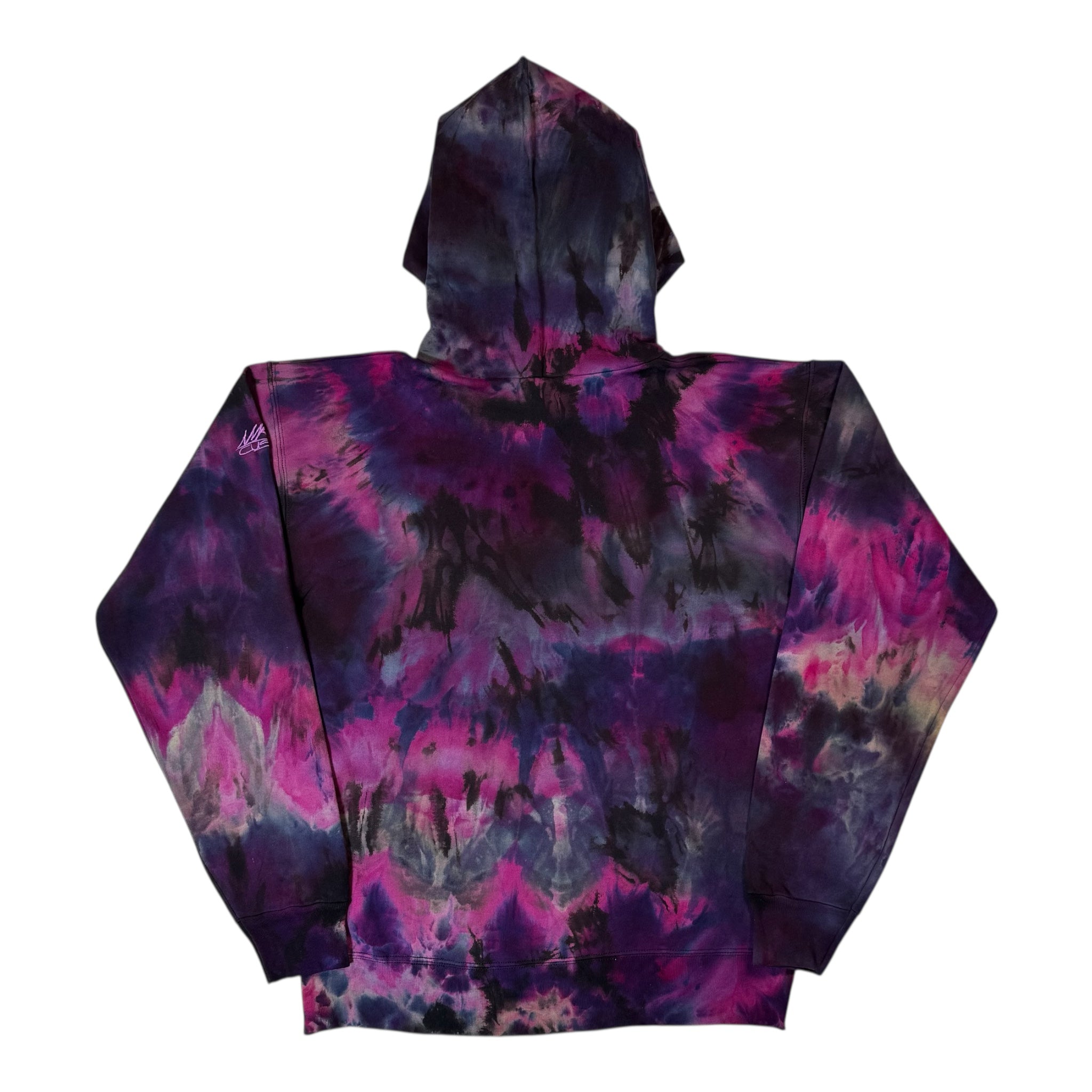 Nyraah Customs  "Dreamwave" Ice Dyed Hoodie (Size Small)